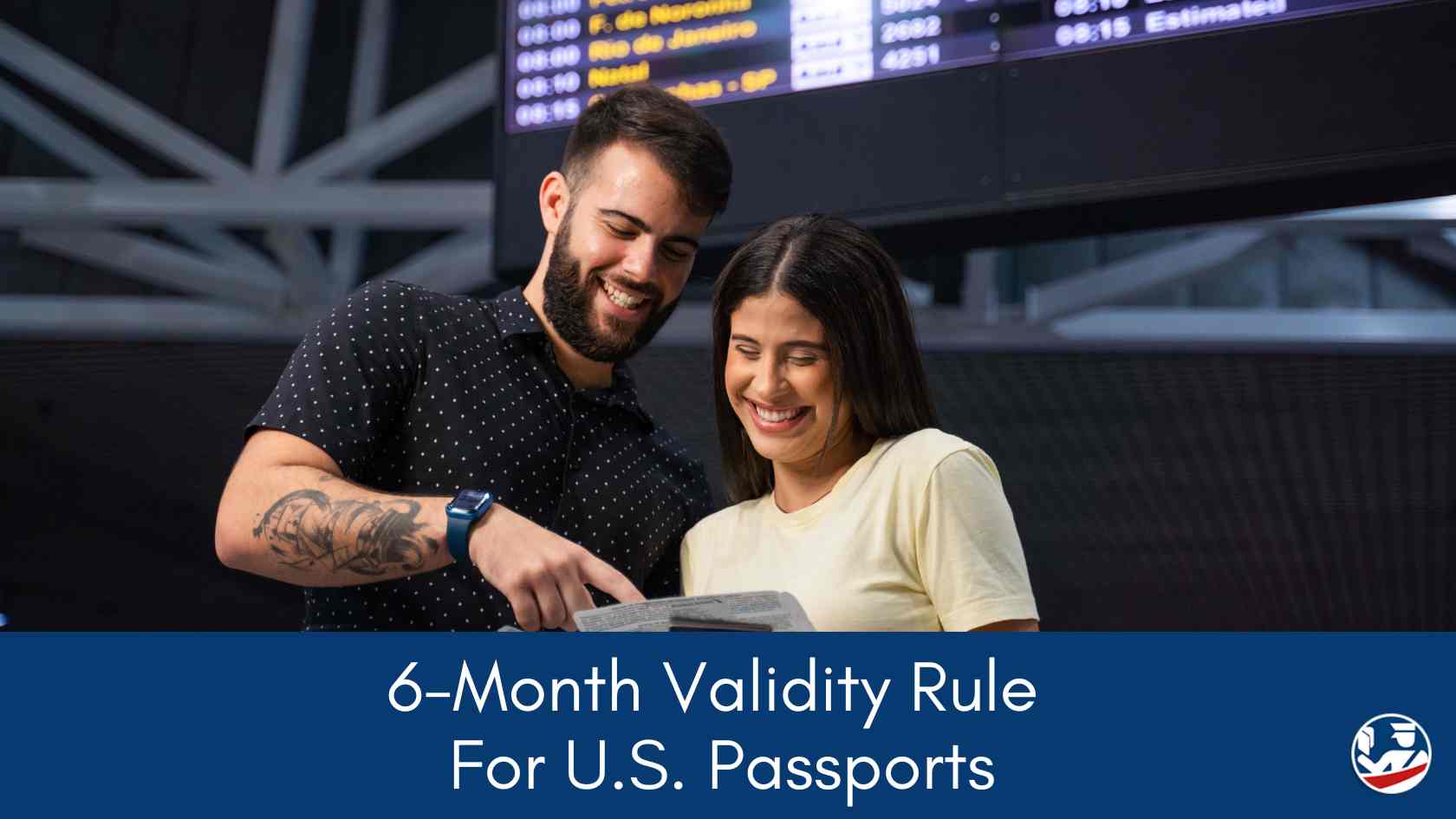 six month validity rule for US passports.