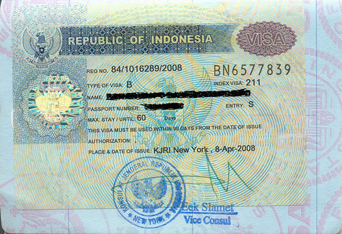 tourist visa for jakarta indonesia